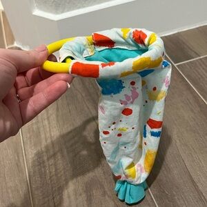 Lovevery Colorful Organic Cotton Sensory Pouch